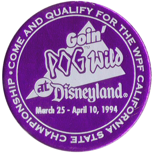 World POG Federation (WPF) > Pog Wild Disneyland 1994